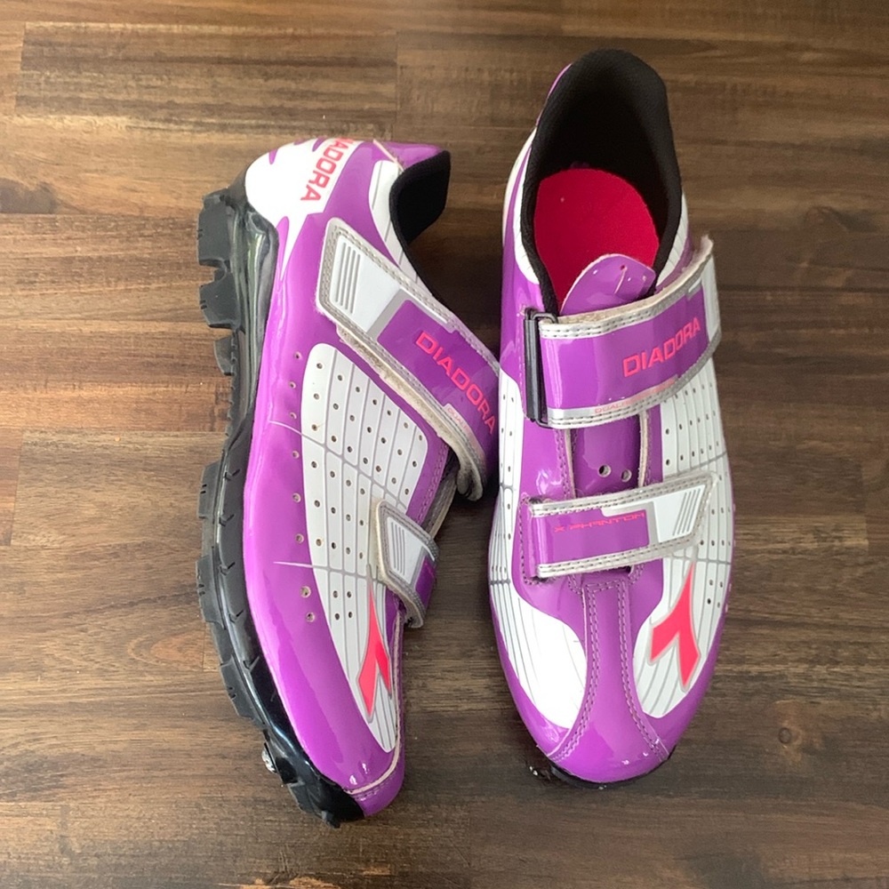 Diadora X Phantom mountain bike shoes very gently used.